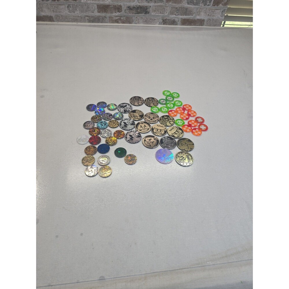 Pokemon Coin Token And Marker Tcg Lot